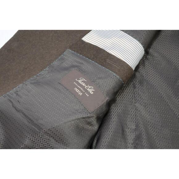 Tasso Elba 100% Camelhair Lanificio Campore Blazer Jacket Mens Size 42 R - Picture 10 of 12